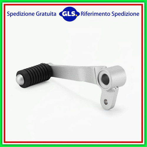 Leva pedale cambio - argento, per