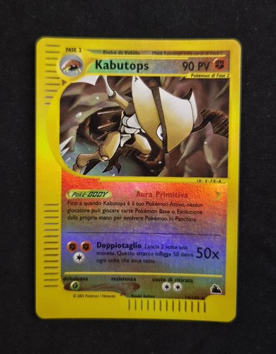 Carta pokemon kabutops holo - pokemon,