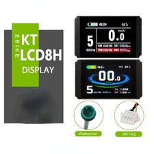 Bici Elettrica Intelligente KT-LCD8H Display Colorato E-bike Pannello di Controllo LCD