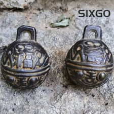 Vecchi oggetti antichi manufatti in bronzo fortunato e longevo campane in rame campane per animali domestici