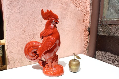 Gallo porcellana cinese - , smalto