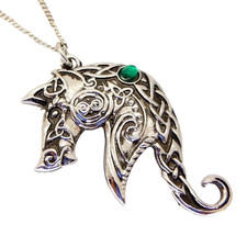 Collana con ciondolo cavallo