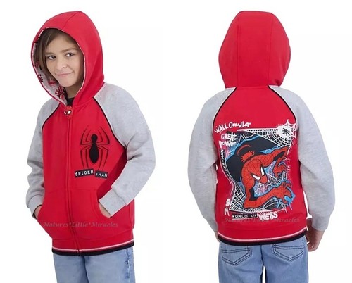 Giacca con cappuccio spiderman - giacca,