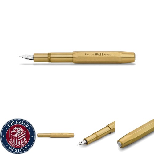 Penna stilografica fine - , brass