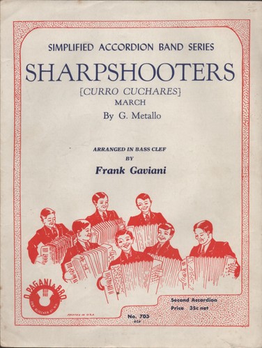 1939 fisarmonica solo spartiti - fisarmonica,