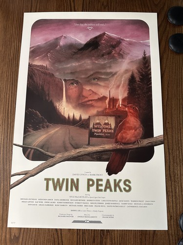 Twin peaks mondo - peaks, poster