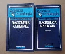 Dizionario Enciclopedico Ragioneria Generale Ragioner Applicata Piero Mella 1987