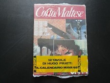 CORTO MALTESE RIVISTA  N. 1 ANNO 10 1992 BLISTERATO CON CALENDARIO 1992 MAYA-MU