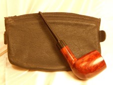 Pipa  PARKER SUPER BRUYERE  ( con portatabacco/portapipa in pelle )