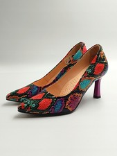 Unique colourful pumps