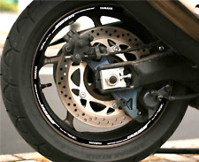 KIT adesivi CERCHI moto yamaha tmax 500 530 560 strisce per RUOTE t-max STICKERS