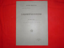 La congestione del fegato da idrargirismo Dott.Angelo Lisanti Medicina 1900