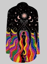 Cardigan donna arcobaleno