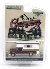 Dodge RAM D-250 1981 grande camper ** luce verde hobby 1:64
