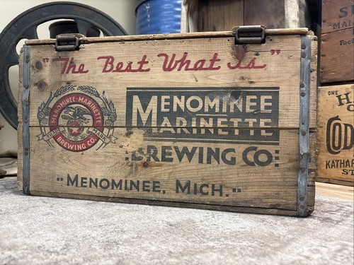 Cassa birra vintage legno - birra,