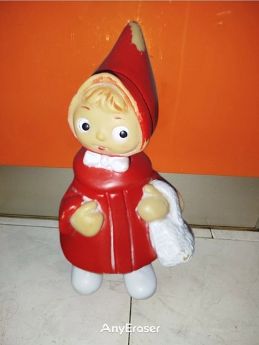 Raro pupazzo cappuccetto rosso - pupazzo,
