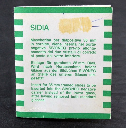 Durst sidia maschera negativa - maschera,