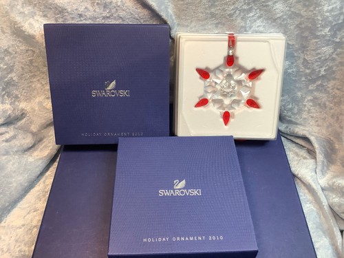 Swarovski 2010 ornament - 2010, red