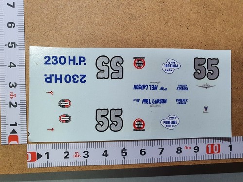 Decals ford fairlane - decals, 1/43