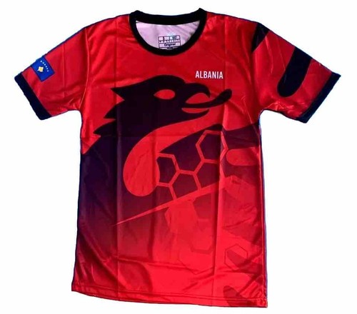 Nuova maglia calcio albania - nuova,