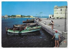LECCE (125) - PORTO CESAREO il porticciolo e Castello - FG/Vg 1970