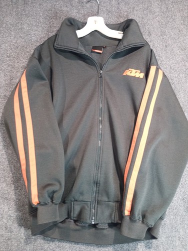 Ktm sweatshirt zip black - up,