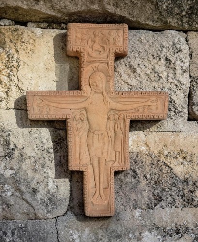 Crocifisso medievale - crocifisso,