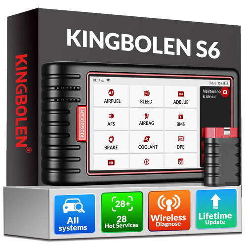 Kingbolen obd2 diagnostic - s6,