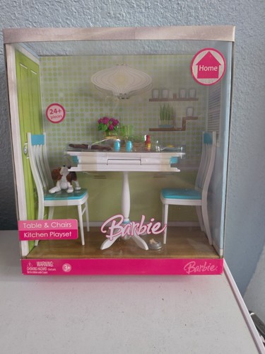 Barbie tavolo sedie cucina - tavolo,