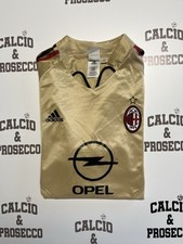maglia MILAN Inzaghi # 9 third gold champions calcio & prosecco