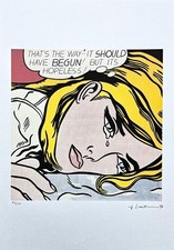 ROY LICHTENSTEIN - Senza