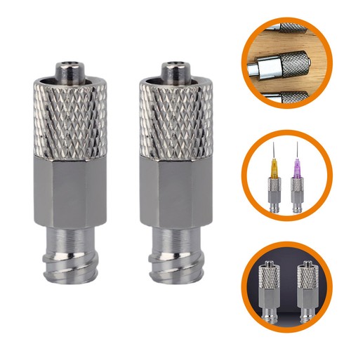 2pcs connettori luer lock - luer,