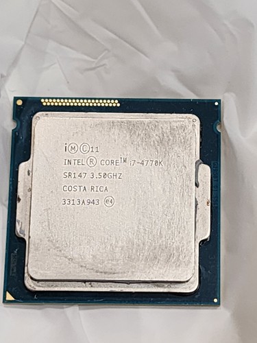 Intel core 4770k - core, 3,9