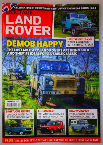 Heritage land rover magazine - land,