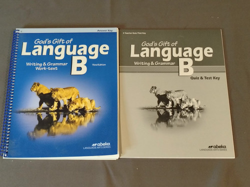 Abeka language teacher keys - b,