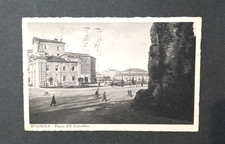 Bologna- Piazza XX Settembre (biciclette...). Timbro Servizio Mobile. 1932.