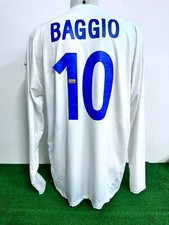 MAGLIA REPLICA BRESCIA BAGGIO AUTOGRAFATA NO MATCH WORN SHIRT JERSEY COA