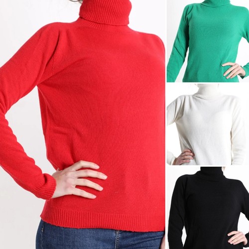 Maglione dolcevita misto - dolcevita,