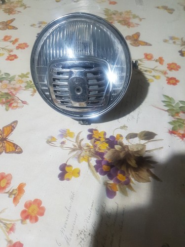 Faro cev cromato per moto - cromato,