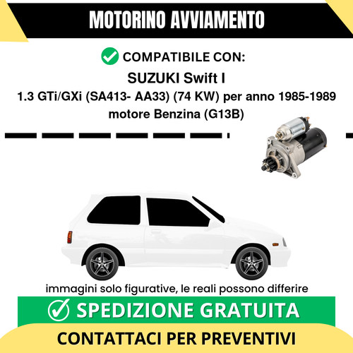 Motorino avviamento suzuki - avviamento,