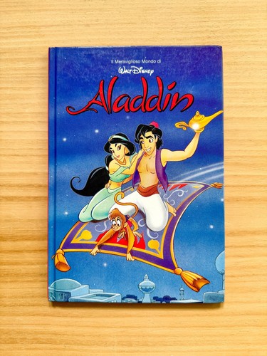 Aladdin libro illustrato - illustrato, walt