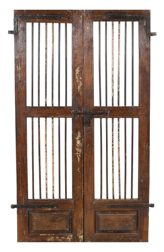Portone antico legno massello - portone,