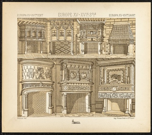 1890 camini del e - xv, xvième