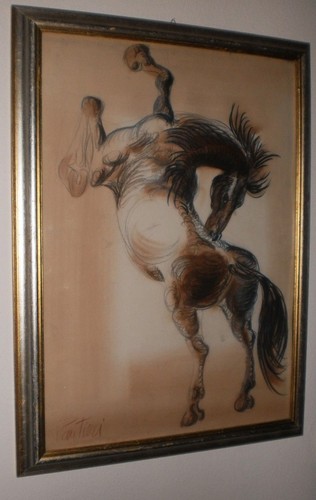 Quadro tecnica mista gesso - tecnica, e