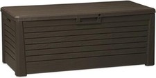 Baule da Esterno Interno Multiuso in Resina Florida Brown 550 Litri