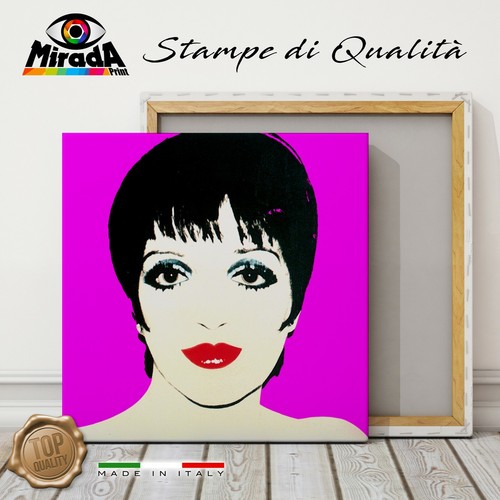 Quadro andy warhol liza - quadro,