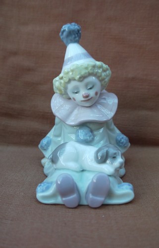 Lladro peirrot with - , "peirrot