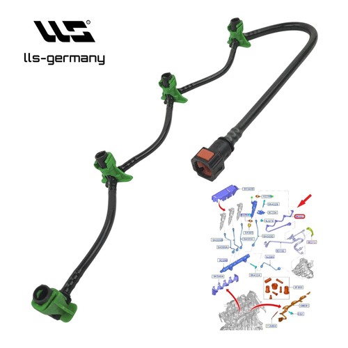 Linea del carburante per volvo - linea,