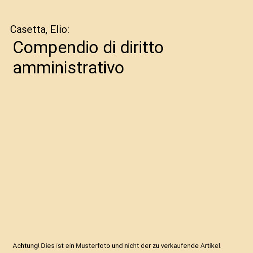 Compendio diritto - compendio, di