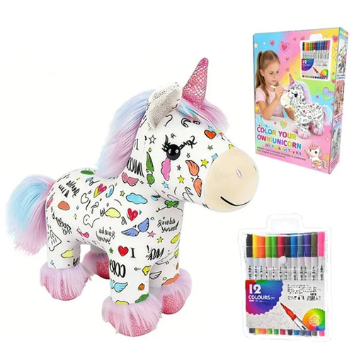 Kit peluche unicorno - kit,